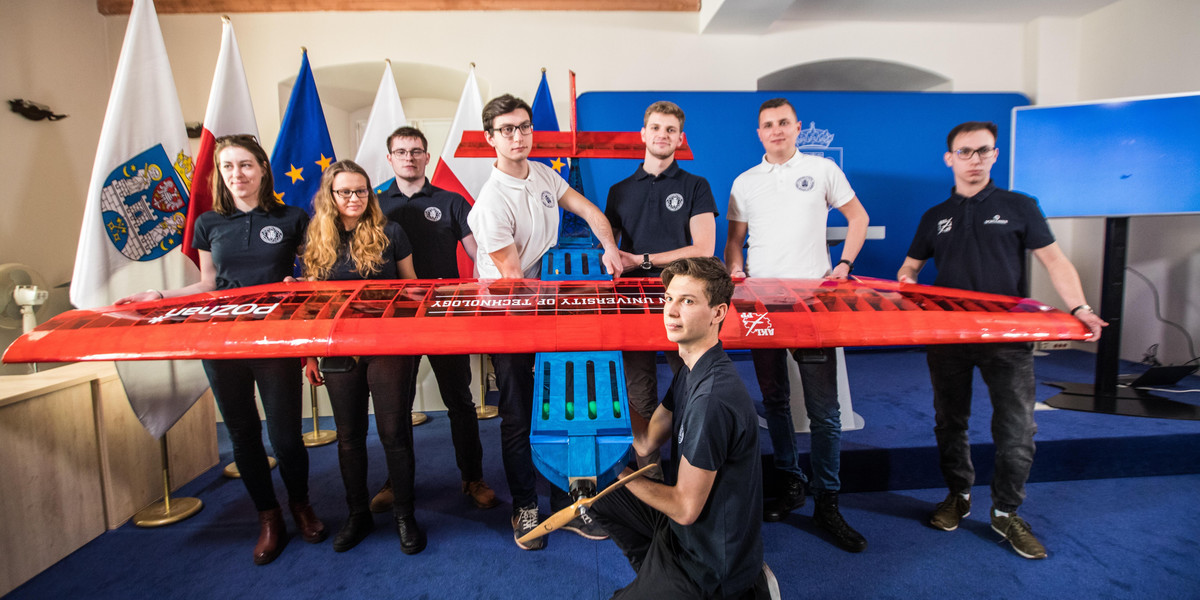 Studenci z Poznania zrobili samolot bezzałogowy