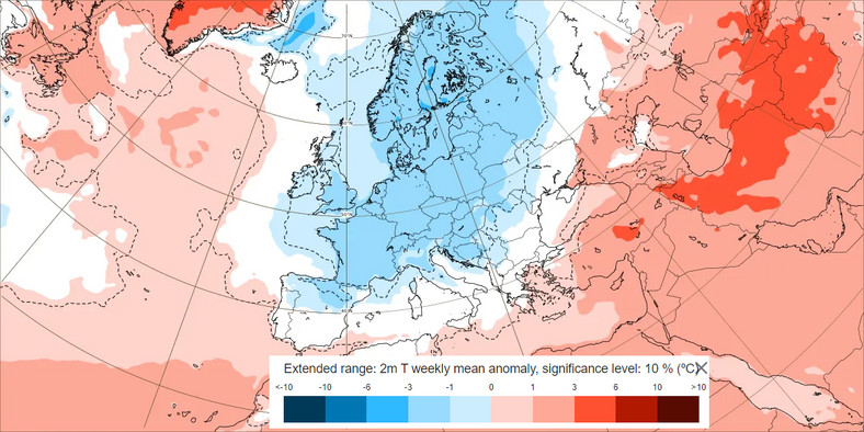 Możliwe, że po połowie lutego cała Europa, w tym Polska, znajdzie się w objęciach bardzo zimnego powietrza