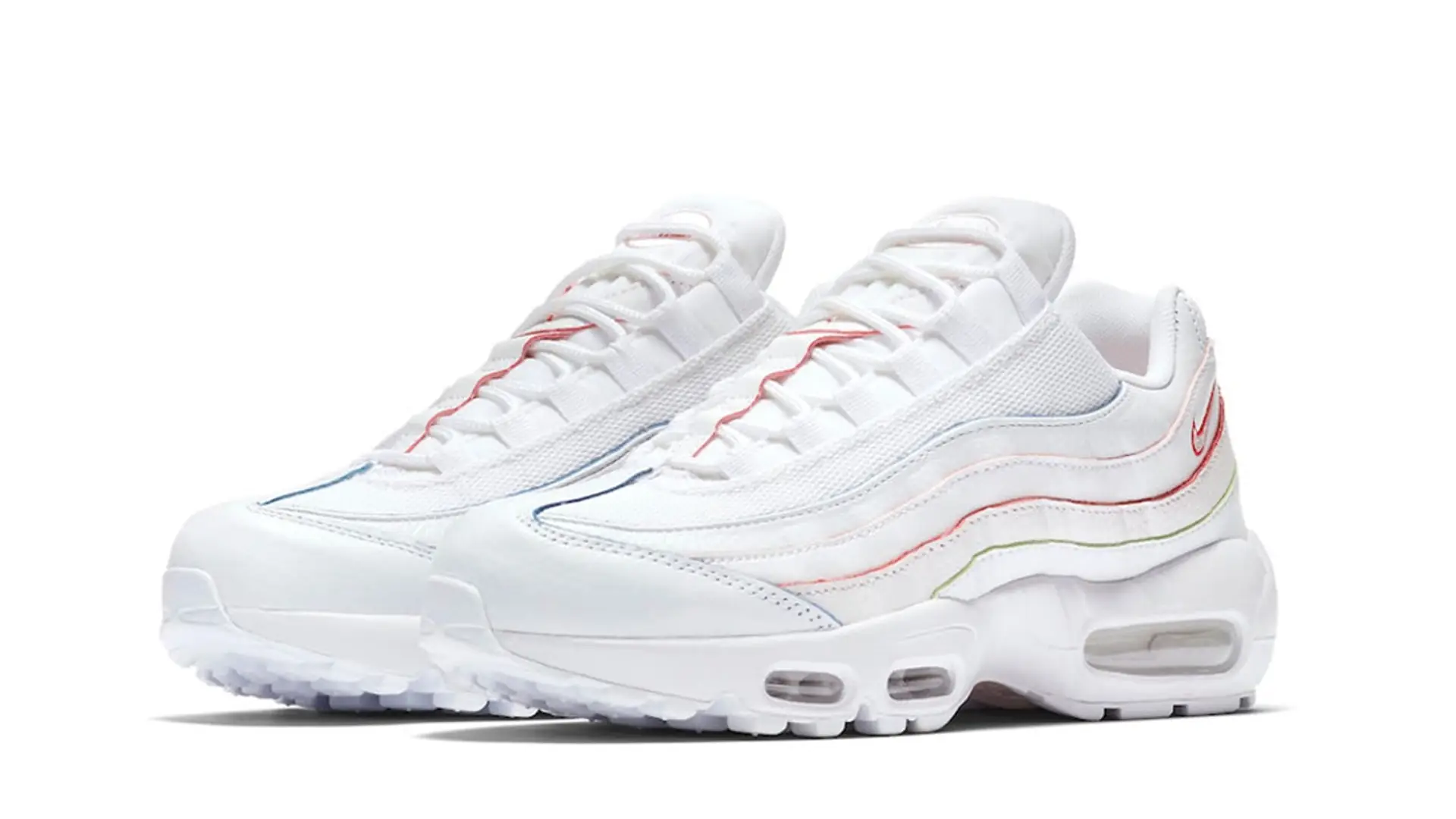 Tęczowe Air Maxy 95. Oldchool podkręcony subtelnymi pastelami