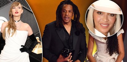 Jay-Z zrobił aferę, odbierając Grammy. Wbił szpilę Taylor Swift?  Zrobiło się nieprzyjemnie