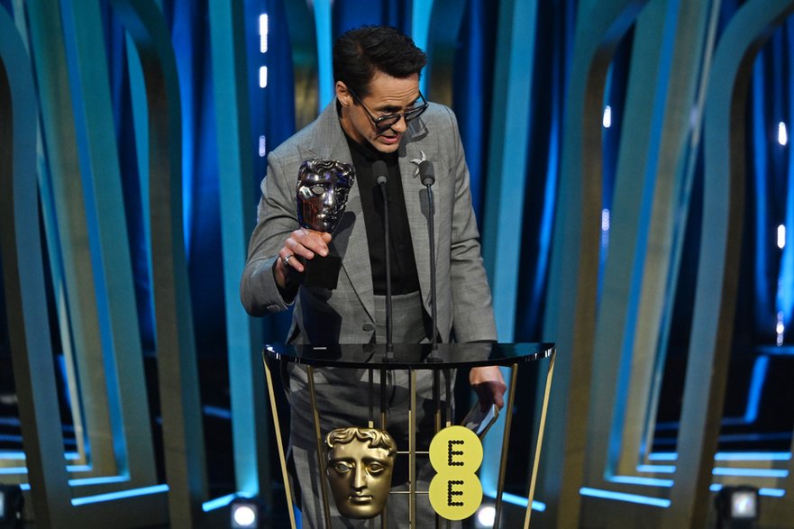 Robert Downey Jr. z nagrodą BAFTA 2024