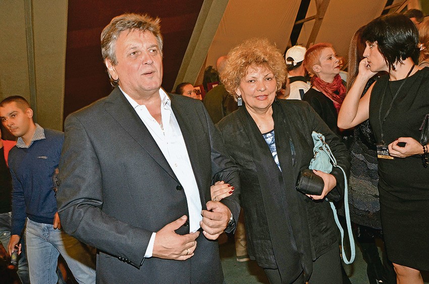 Radoš Bajić sa suprugom