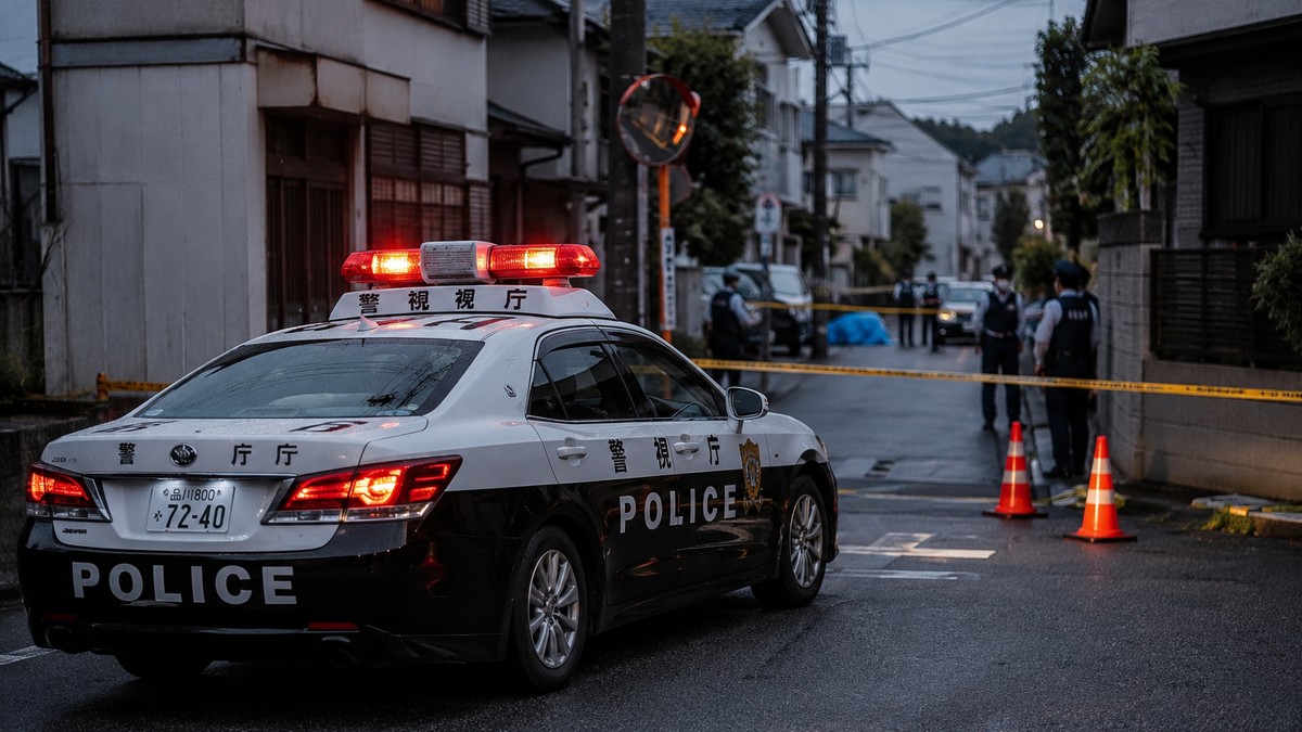 Ilustracija, policija Japan