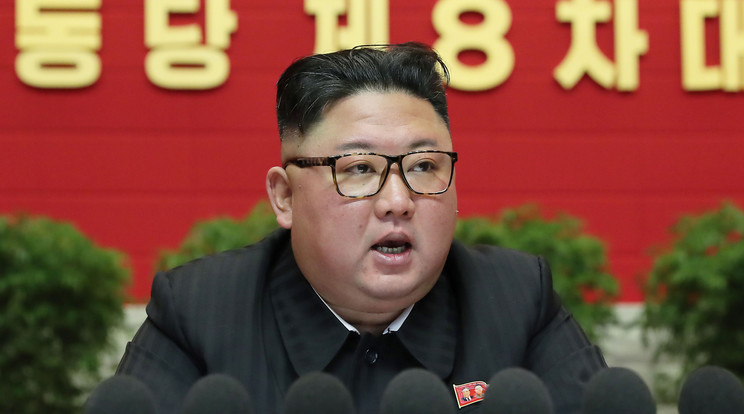 Kim Dzsongun szerint nem  kerül sor a két Koreai újraegyesítésére /Fotó: Northfoto