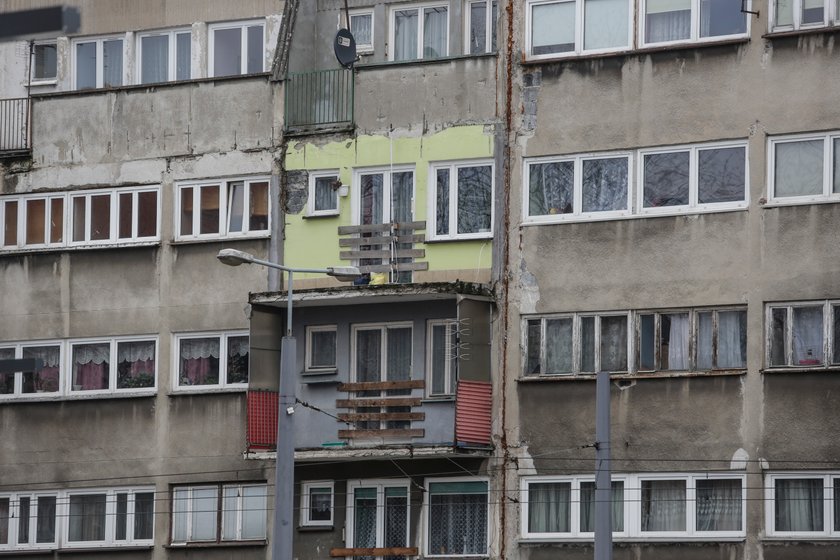 Bloki przy ul. Piaskowej we Wrocławiu