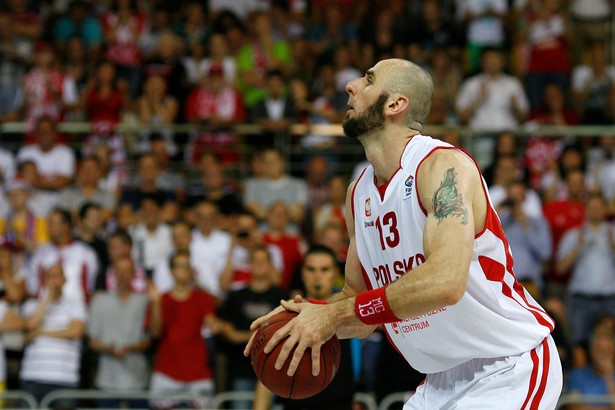 Kadra Polaków na Eurobasket 2013. Jest w niej Marcin Gortat