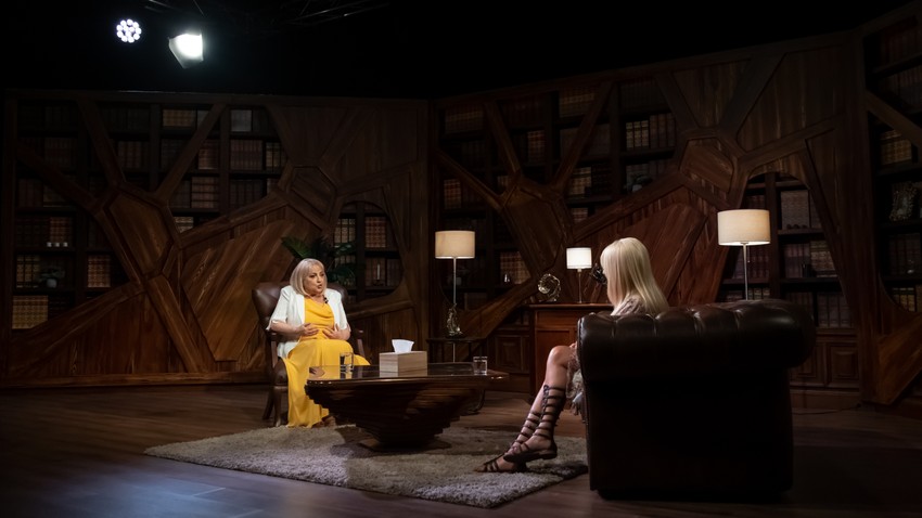 Goca Lazarević, emisija "Na terapiji sa Slavicom Đukić Dejanović"