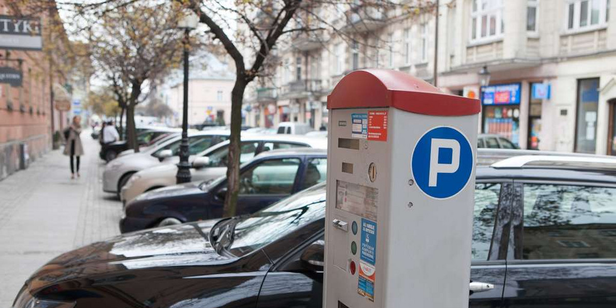 Strefa parkowania w Poznaniu