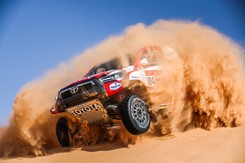Rajd Dakar: Goczał z Gospodarczykiem jednak poza podium w klasie UTV