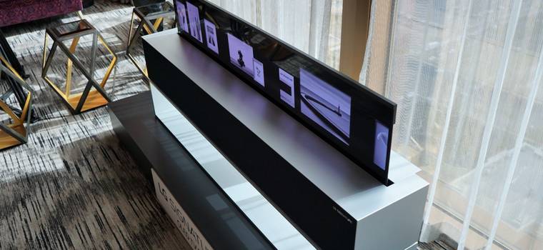 LG OLED TV R - zwijany telewizor, który trafi do sprzedaży w tym roku (CES 2019)