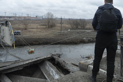 Powódź w okolicy Kijowa chroni stolicę przed rosyjskim atakiem. To może być efekt "wojny hydraulicznej"