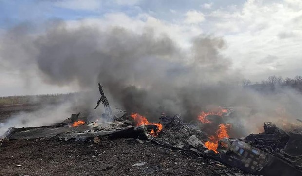 Oboren ruski avion Su35S