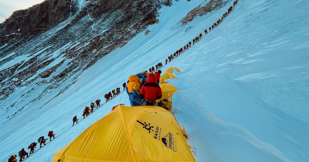 A tragic season on Mount Everest.  One of the reasons is climate change