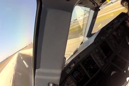 Lądowanie Airbusa A380 oczami pilota