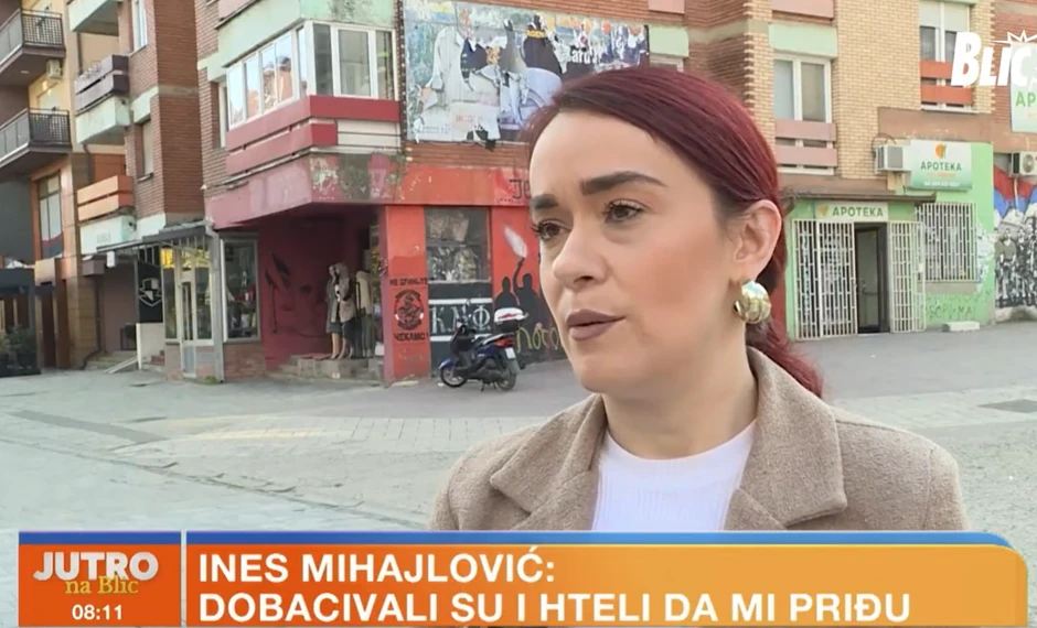 Ines Mihajlović kaže da se ne oseća bezbedno u svom gradu