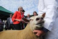 Theresa May Visits The Royal Welsh Show