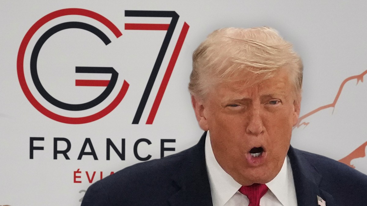 Donald Tramp na samitu G7