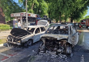 Automobil se zapalio