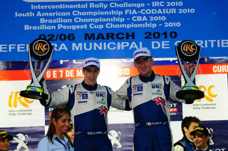 Rally de Curitiba 2010: pewne zwycięstwo Krisa Meeke, Juho Hänninen liderem IRC