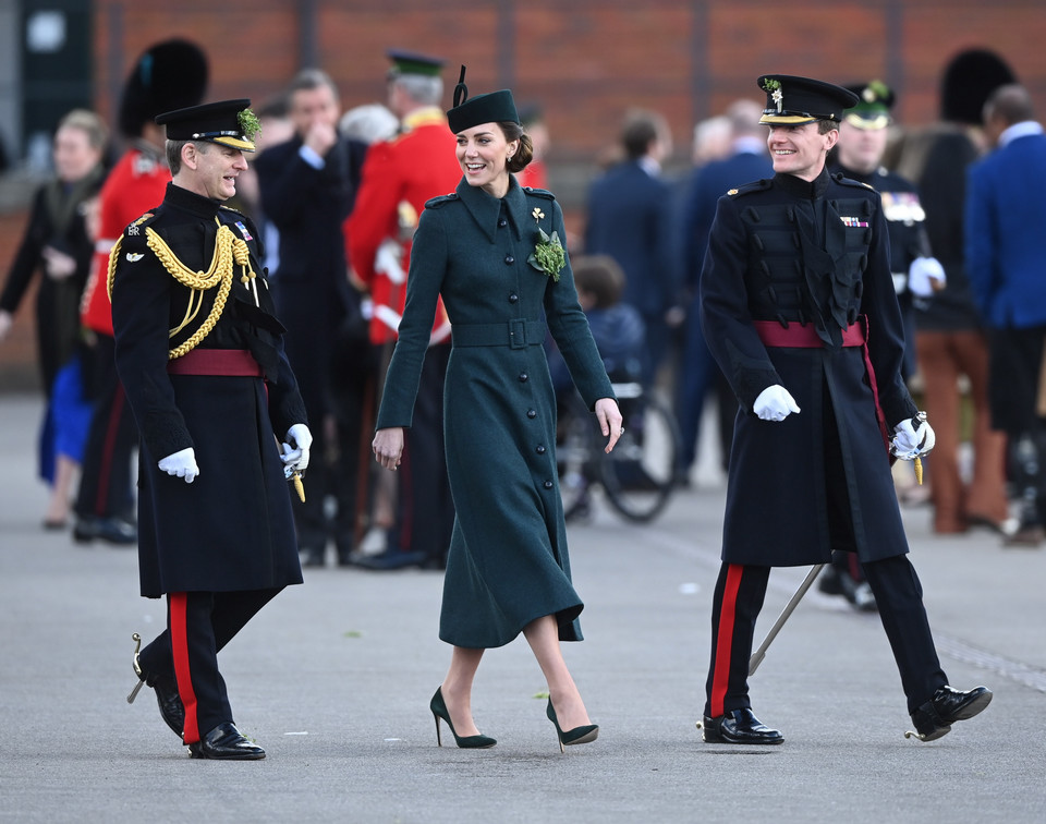 Kate Middleton na paradzie w Dniu św. Patryka