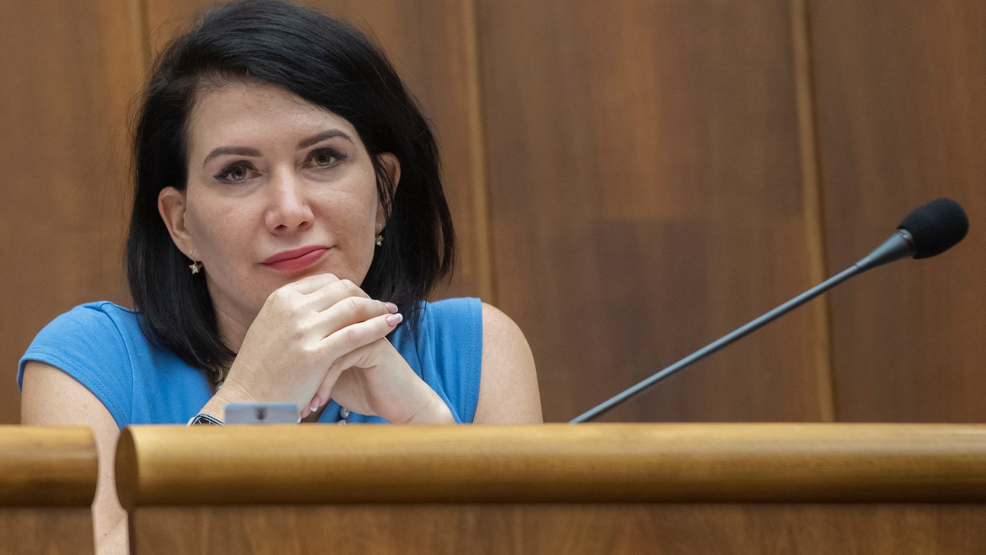 Poslankyňa SaS Jana Bittó Cigániková.