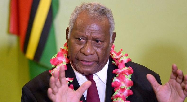 Vanuatu President Baldwin Lonsdale, who sacked his government two years ago over a massive corruption scandal, passed away in the Pacific island nation's capital of Port Vila