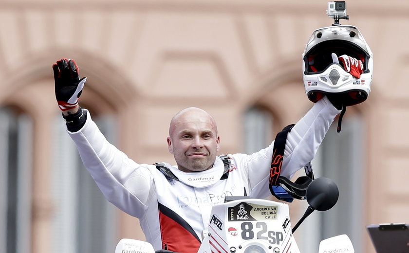 Rocznica śmierci Michała Hernika. Motocyklista zginął na Rajdzie Dakar w 2015 roku