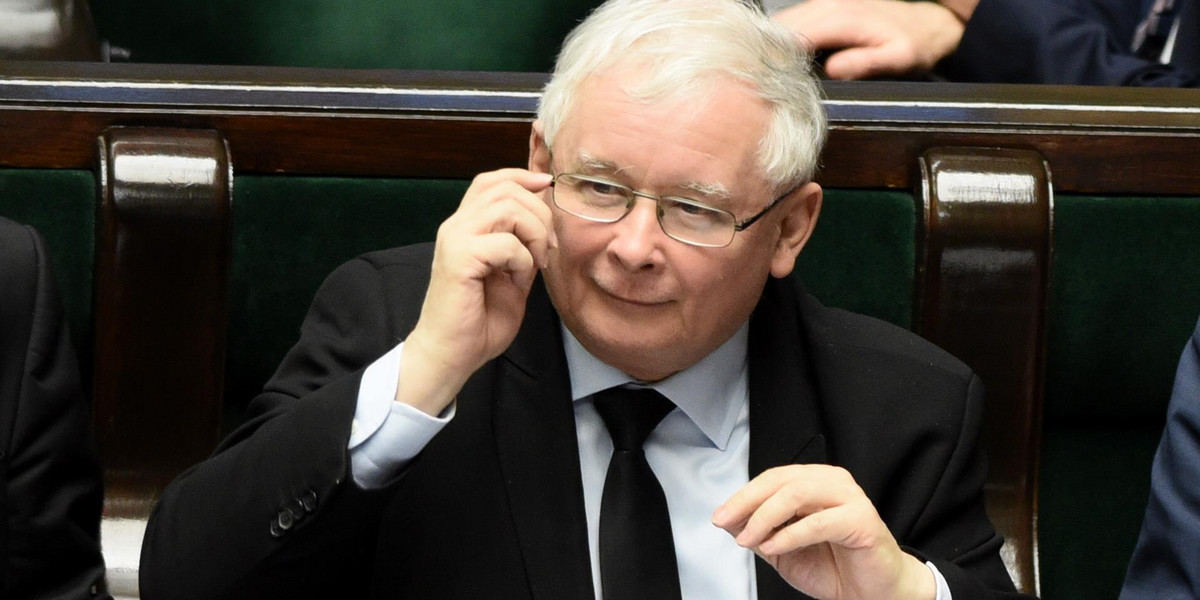Jarosław Kaczyński dostał kłopotliwą nagrodę