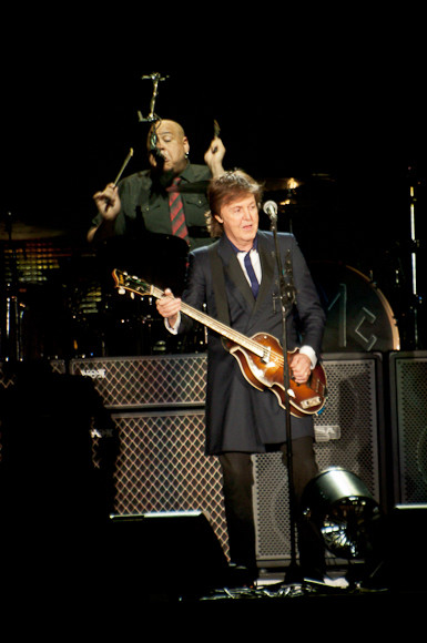 Paul McCartney na Stadionie Narodowym w Warszawie (fot. Artur Rawicz/Onet)