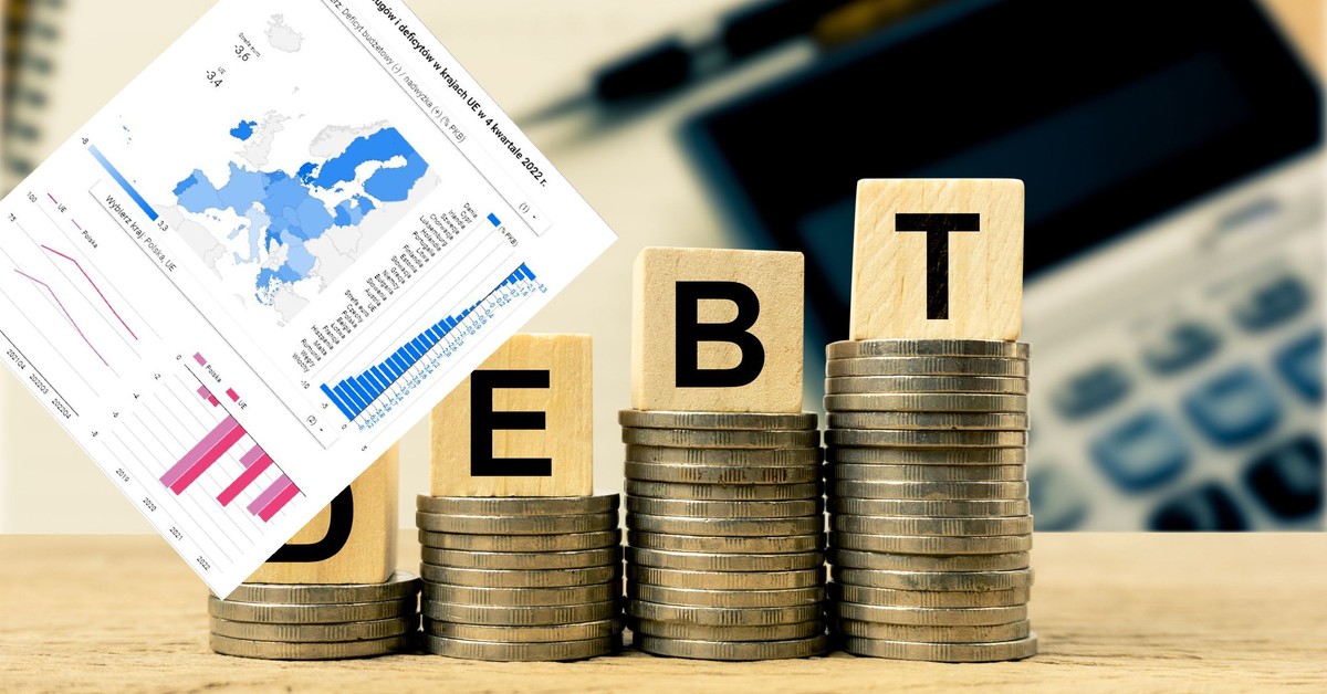 Mapa długów i deficytów w krajach UE. Oto najnowsze dane Eurostatu