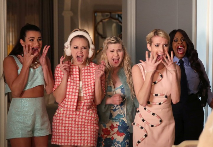 Billie Lourd i reszta 'Królowych krzyku'