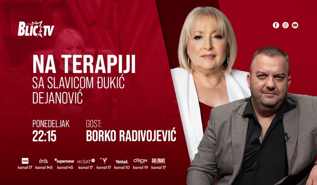 Borko Radivojević, emisija "Na terapiji sa Slavicom Đukić Dejanović"