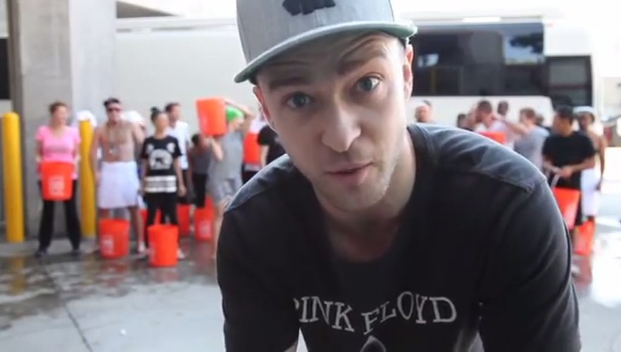 Justin Timberlake ALS Ice Bucket Challenge