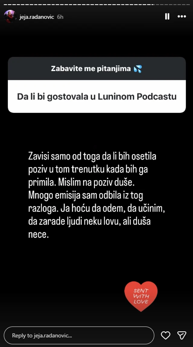 "Hoću da odem da zarade ljudi neku lovu, ali duša neće" Žena Slobe Radanovića bez dlake na jeziku o gostovanju kod Lune: Ima jedan uslov