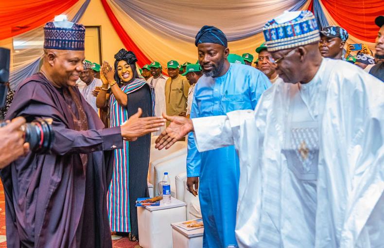 President Bola Tinubu and his vice, Kashim Shettima. [Twitter:TinubuMediaS]