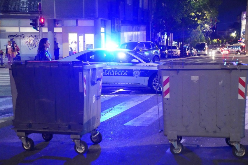 rts blokada protest takovska ulica