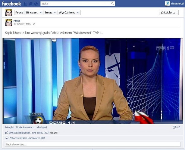 'Wiadomości' TVP1