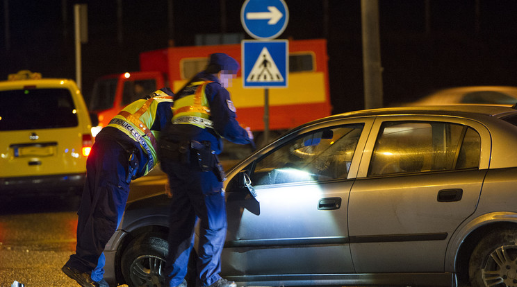 Rendőrök elől menekült az opeles /Fotó: Blikk
