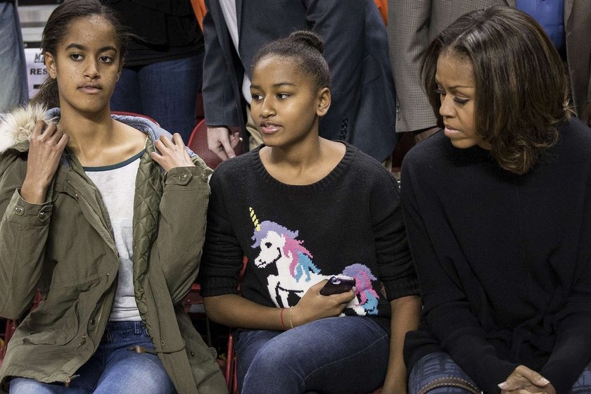 Malia Obama, Sasha Obama i Micelle Obama