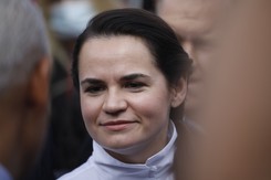 Cichanouska chwali Dudę we francuskim dzienniku. 'W Polsce prezydent szanuje i słucha swego narodu'