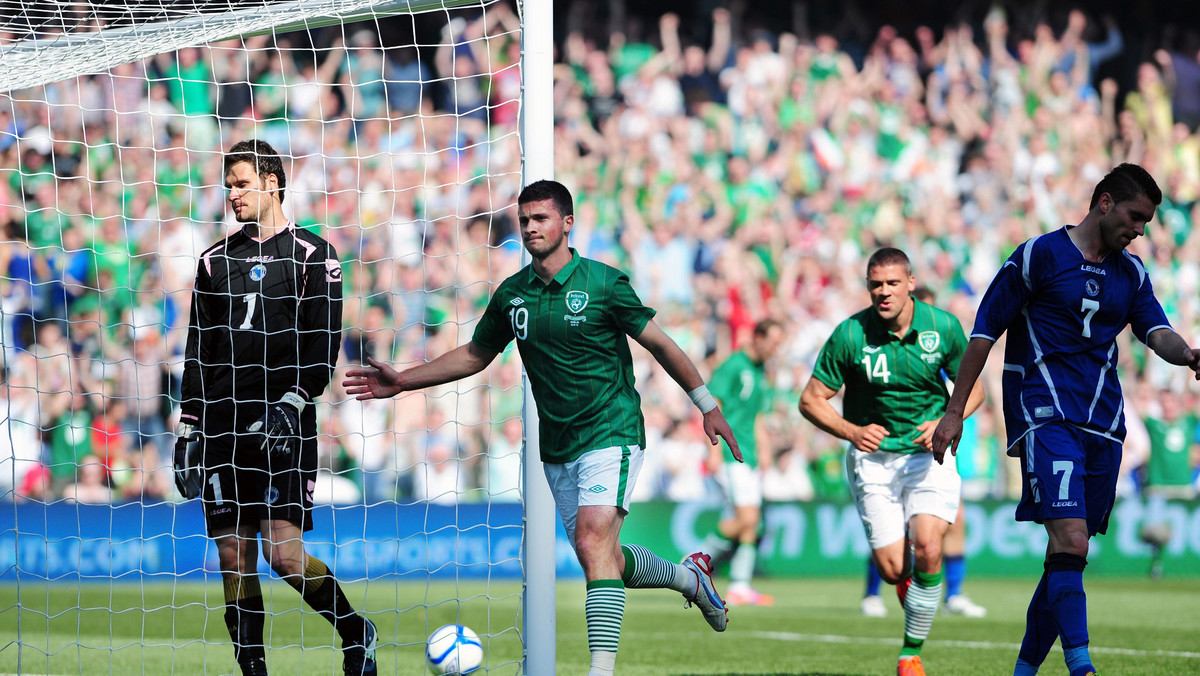 Reprezentacja Irlandii pokonała kadrę Bośni i Hercegowiny w meczu towarzyskim. Podopieczni Giovanniego Trapattoniego długo kazali czekać swoim kibicom na bramkę, bo trafili do siatki dopiero w 78. minucie. W kadrze gości zabrakło Semira Stilicia.