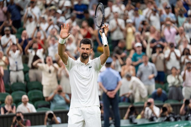 Novak Đoković na Vimbldonu