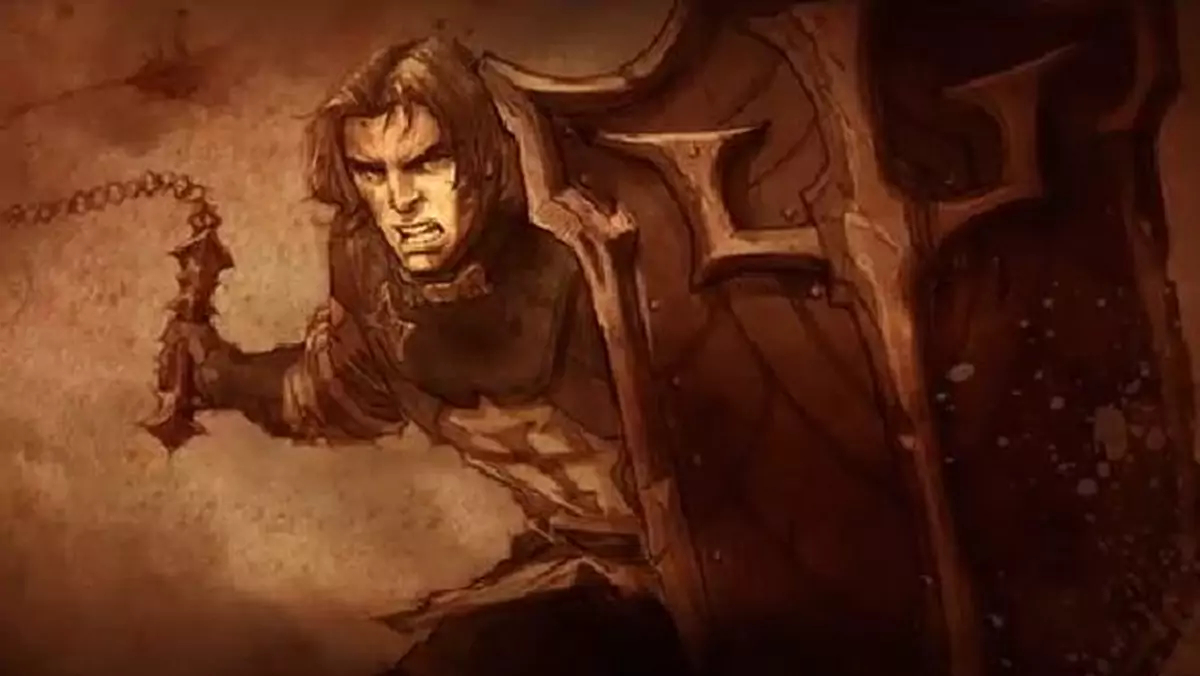 Krzyżowiec z Diablo III: Reaper of Souls w ruchu i w kolorze