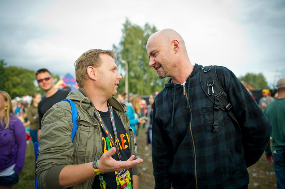 Publiczność drugiego dnia Ostróda Reggae Festival 2014