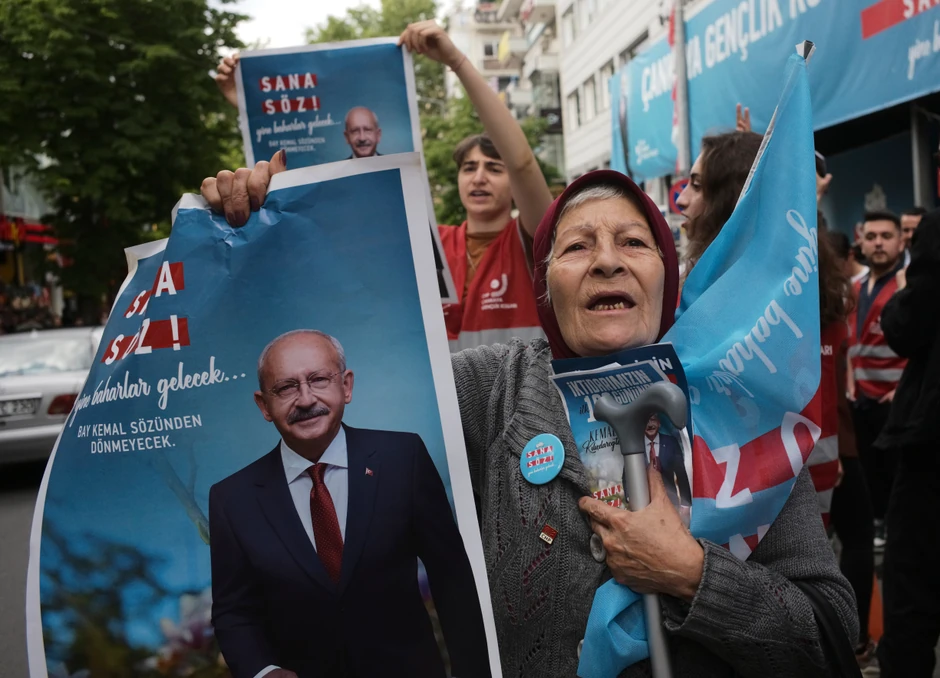 Kiličdarogluove pristalice u Ankari