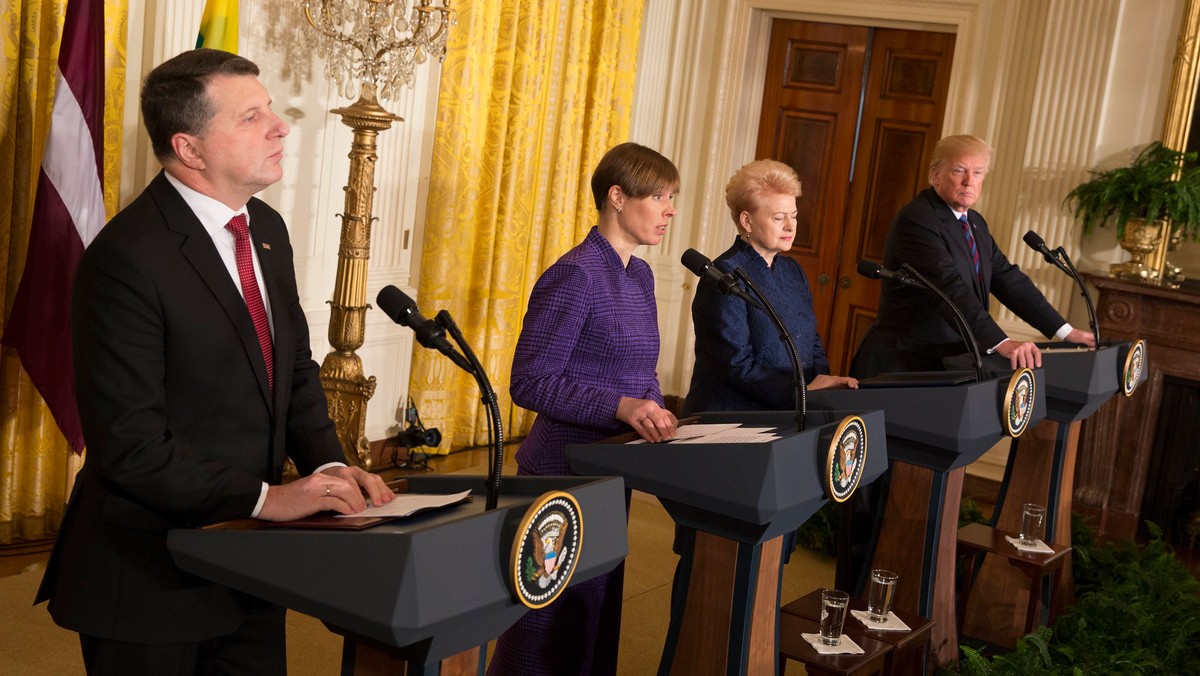 Donald J. Trump, Raimonds Vejonis, Kersti Kaljulaid, Dalia Grybauskaite