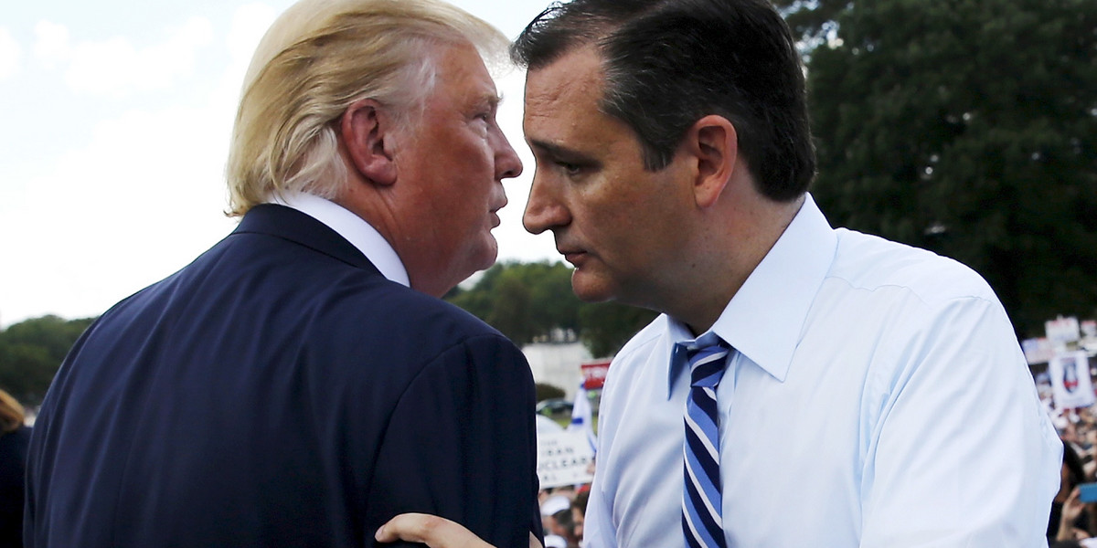 Here are all the terrible things Trump and Cruz said about each other