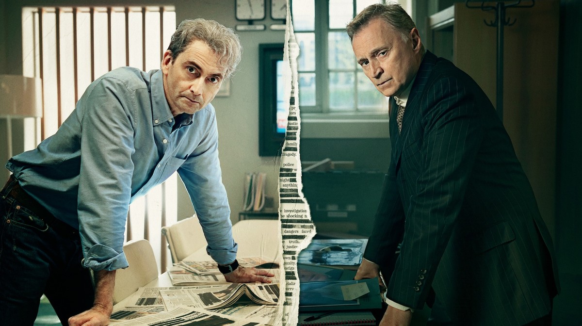 David Tennant i Robert Carlyle w serialu "Afera podsłuchowa"