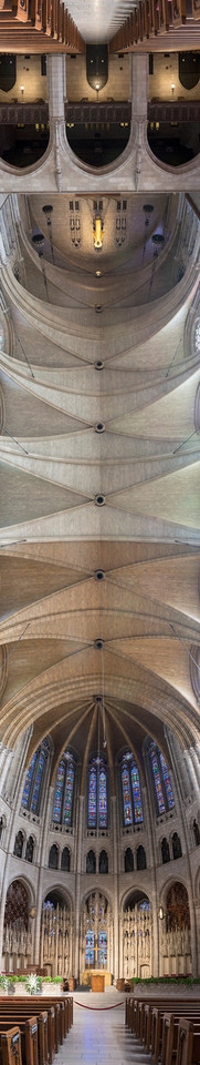 Wertykalne panoramy kościołów Richarda Silvera