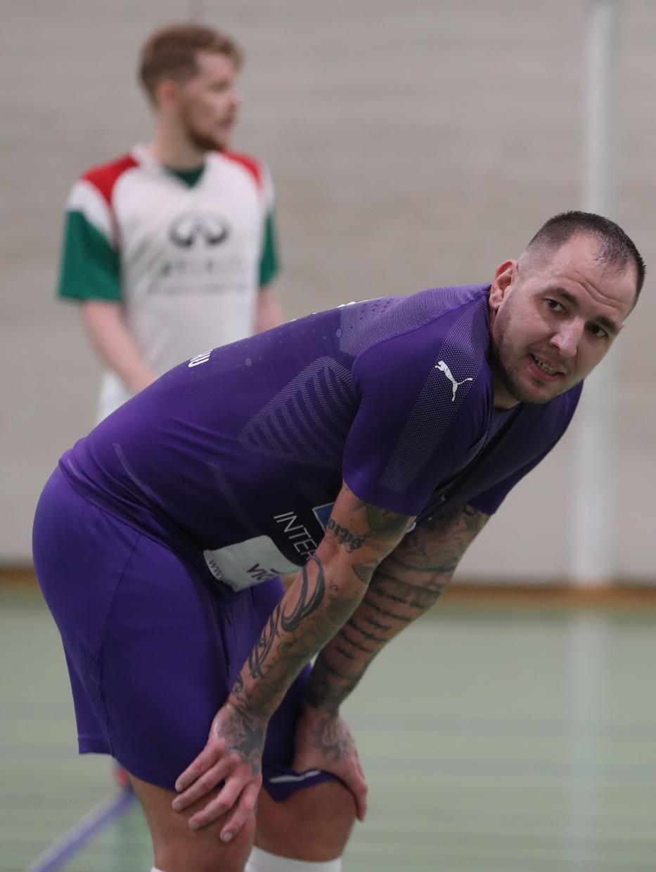 Curtis, azaz Széki Attila az Újpest Futsal Klub játékosa lett / Foto: Pozsonyi Zita